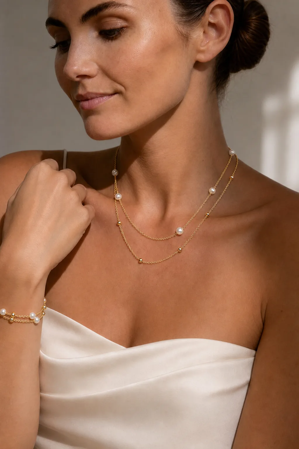 Set Perla Royal indossato